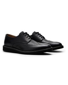 Smart Casual Derby-8.5-Black